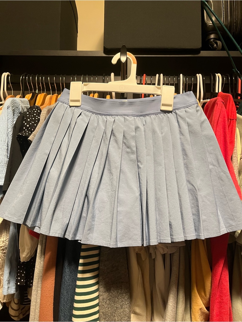 lululemon  Light Blue Pleated tennis Skirt